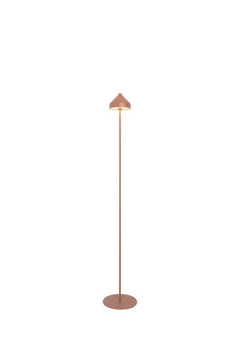 Zafferano LD1096T3 LED Floor Lamp, Terracotta