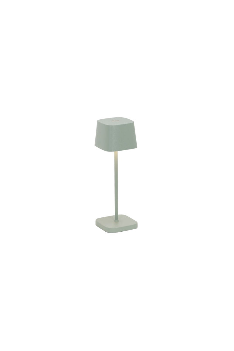Zafferano LD1880G3 LED Table Lamp, Sage