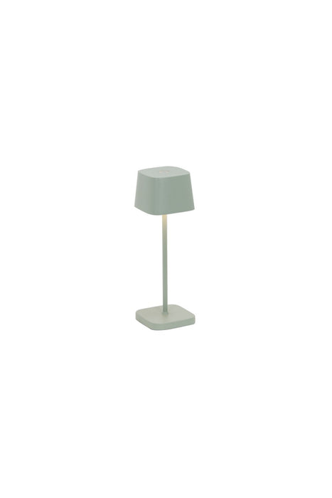 Zafferano LD1880G3 LED Table Lamp, Sage