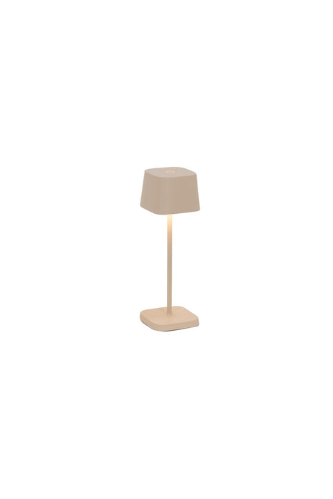 Zafferano LD1880S3 LED Table Lamp, Sand