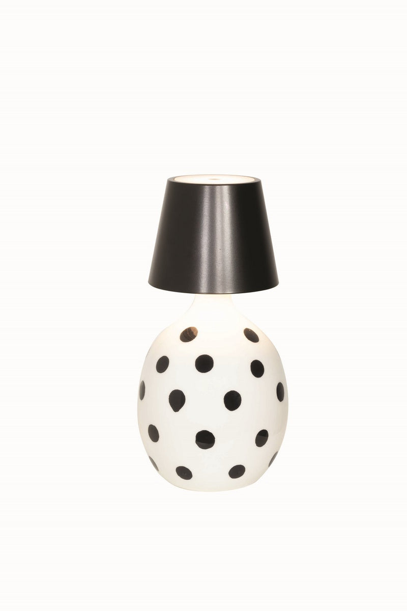 Zafferano PUN1508 Bottle, Black Dots