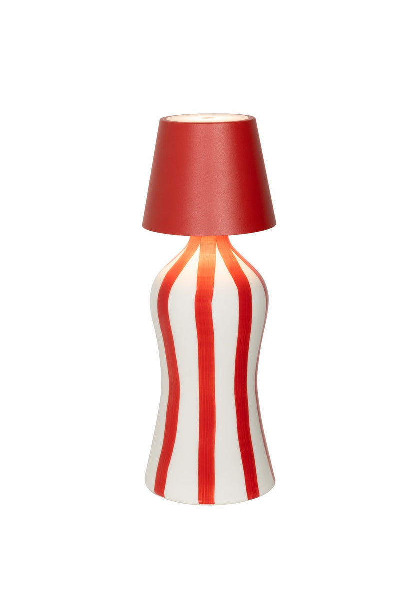 Zafferano RIG1502 Bottle, Red Stripes