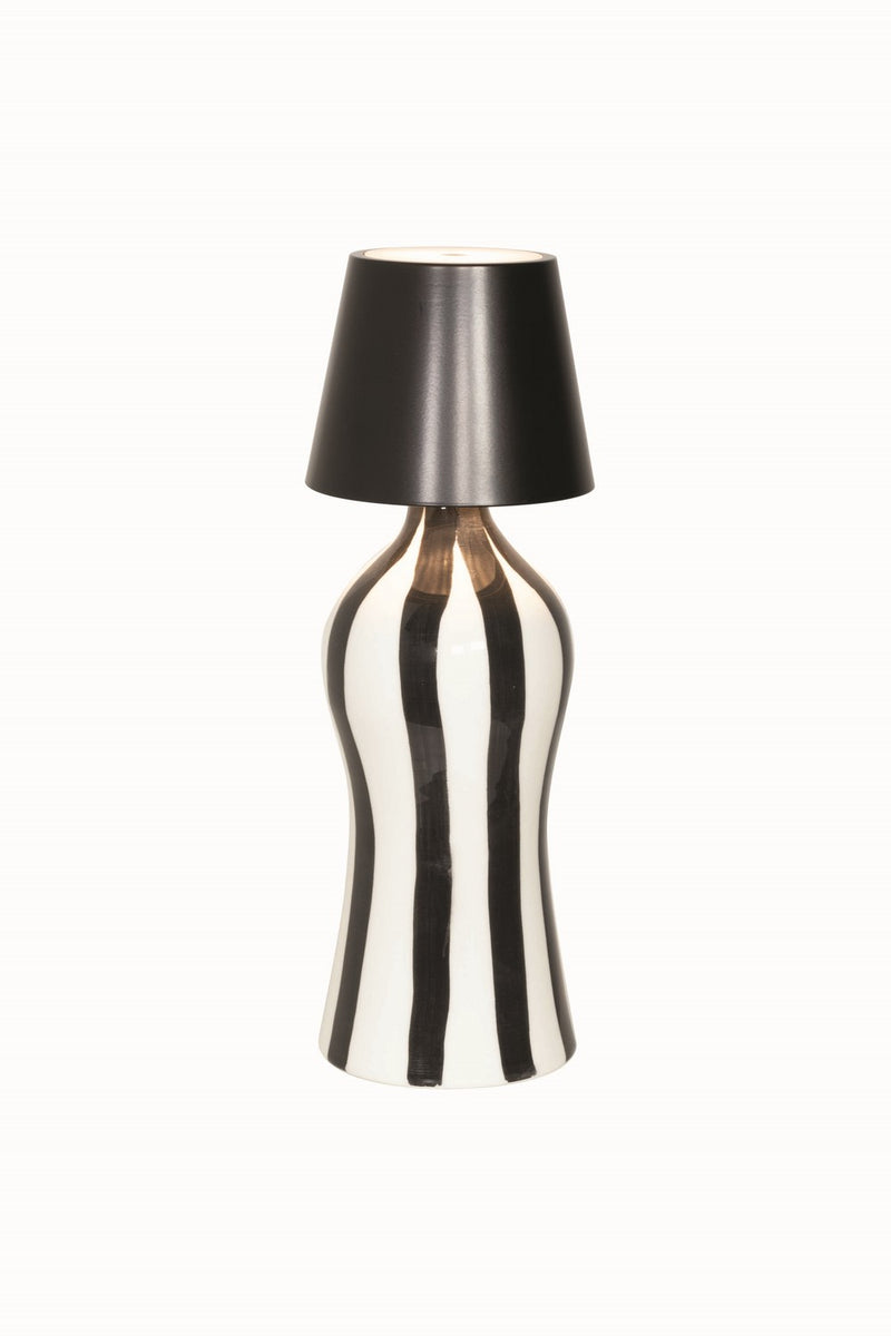 Zafferano RIG1508 Bottle, Black Stripes