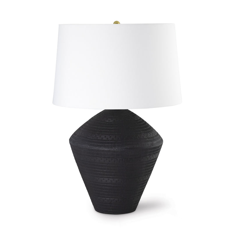 Regina Andrew 13-1624BLK One Light Table Lamp, Black