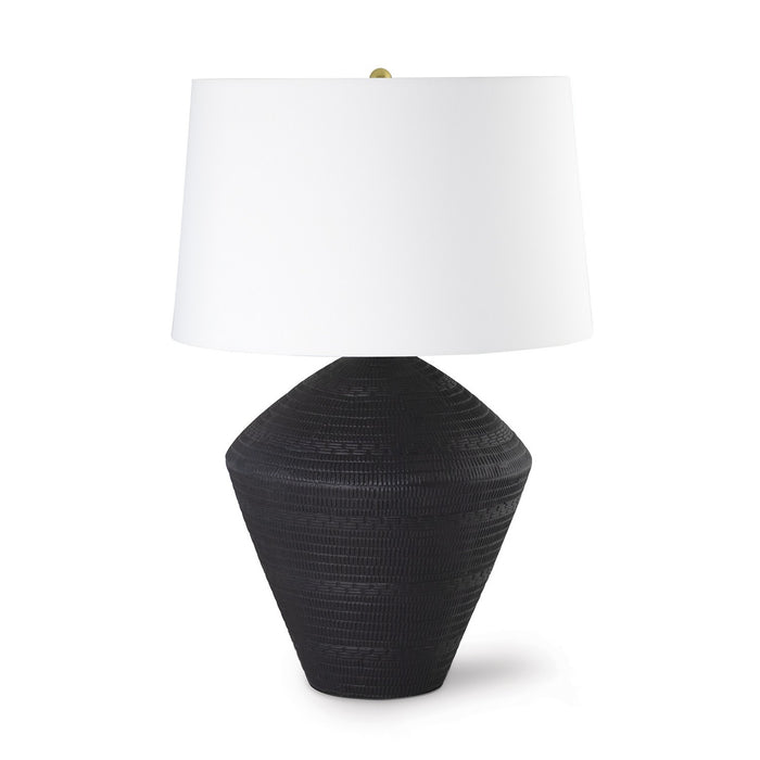 Regina Andrew 13-1624BLK One Light Table Lamp, Black