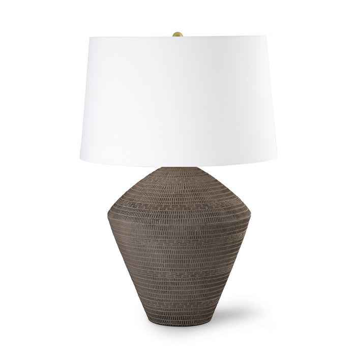 Regina Andrew 13-1624BRN One Light Table Lamp, Brown