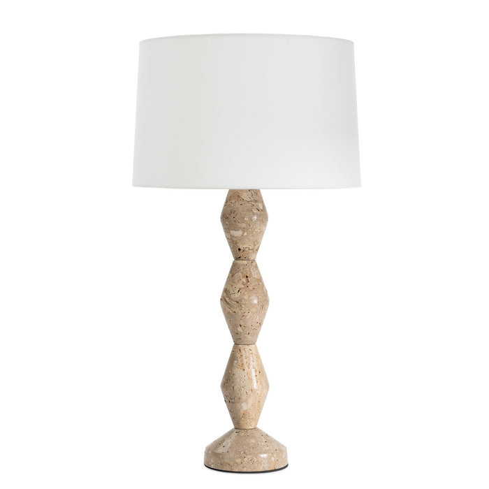 Regina Andrew 13-1679 One Light Table Lamp, Natural Stone