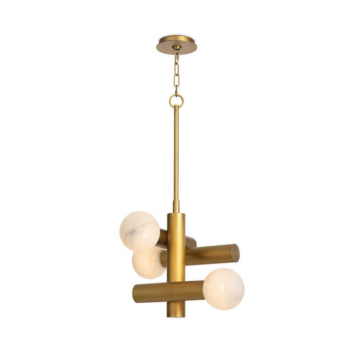 Regina Andrew 16-1443NB LED Pendant, Natural Brass