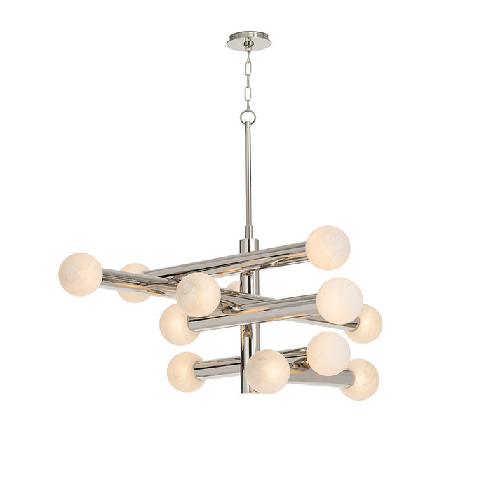 Regina Andrew 16-1444PN LED Chandelier, Polished Nickel