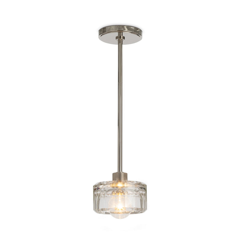 Regina Andrew 16-1481PN One Light Pendant, Clear