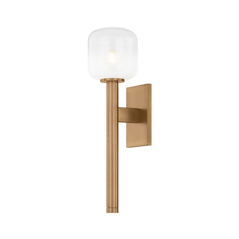 Troy Lighting B2119-PBR One Light Wall Sconce, Patina Brass