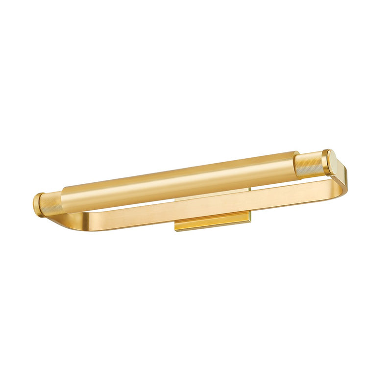 Hudson Valley 6424-AGB Two Light Picture Light, Aged Brass
