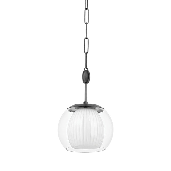 Hudson Valley 7310-DB One Light Pendant, Distressed Bronze