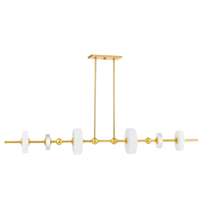 Hudson Valley 8160-AGB LED Linear, Aged Brass