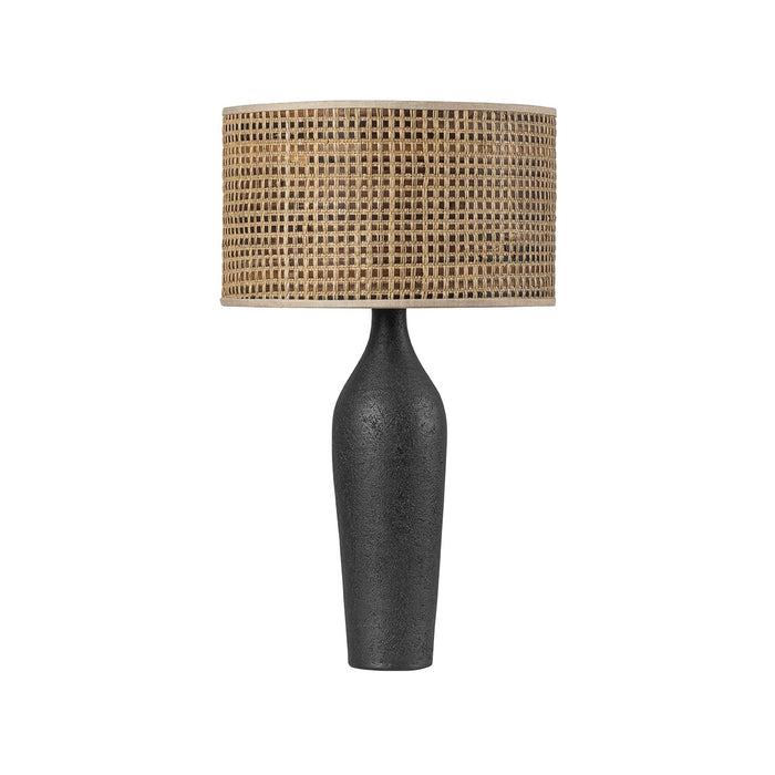 Hudson Valley L1029-AGB/CBA One Light Table Lamp, Aged Brass/Ceramic Black Ash