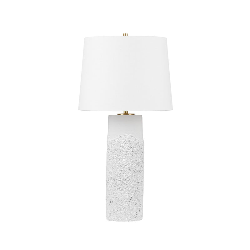 Hudson Valley L3531-AGB One Light Table Lamp, Aged Brass