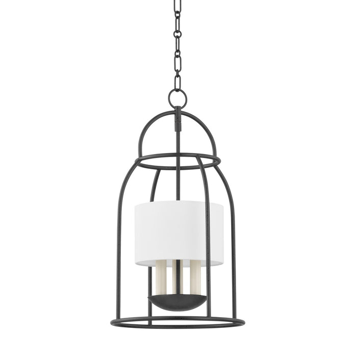 Mitzi H871703-AI Three Light Lantern, Aged Iron