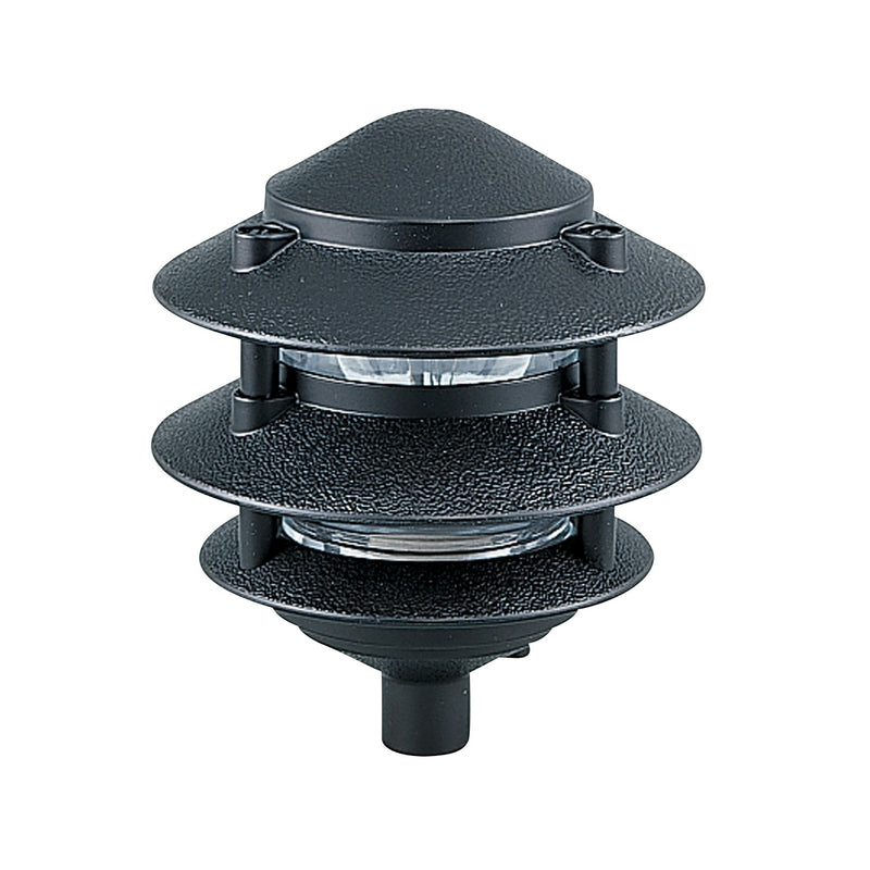Generation Lighting 9226-12 One Light Outdoor Path Light, Black