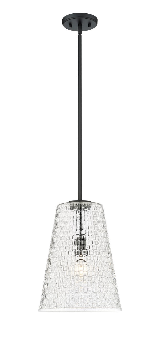 Millennium 20702-MB One Light Pendant, Matte Black