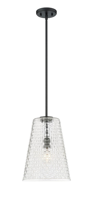 Millennium 20702-MB One Light Pendant, Matte Black