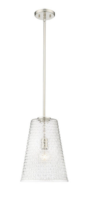Millennium 20702-PN One Light Pendant, Polished Nickel