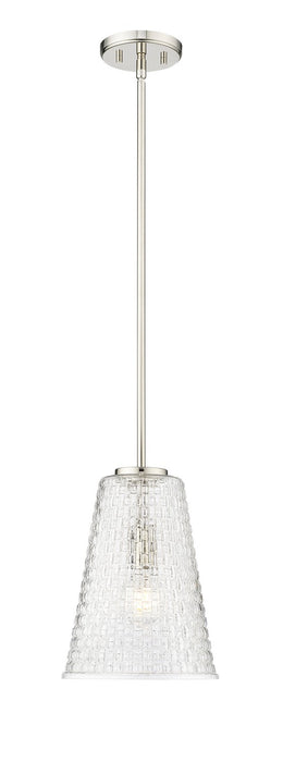 Millennium 20703-PN One Light Pendant, Polished Nickel