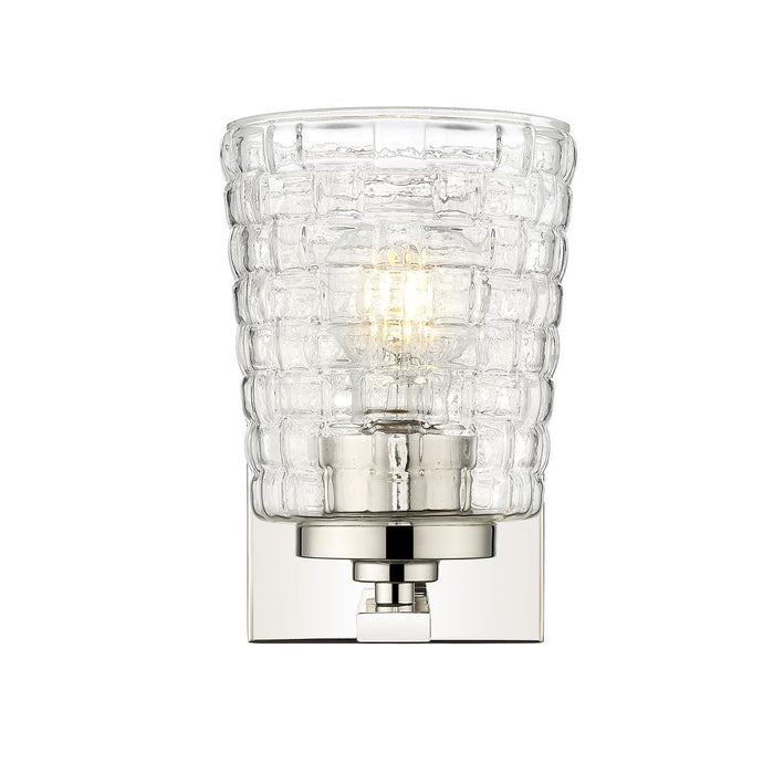 Millennium 22101-PN One Light Wall Sconce, Polished Nickel