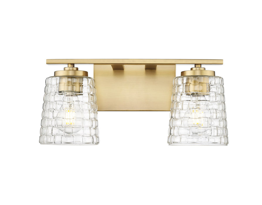 Millennium 22102-VB Two Light Vanity, Vintage Brass