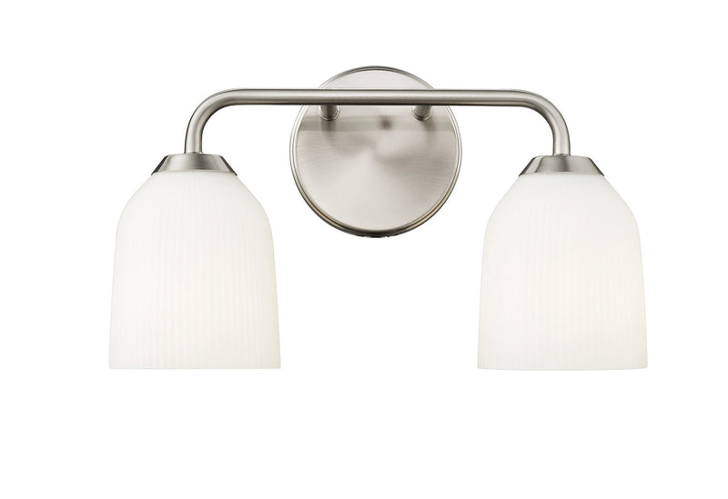 Millennium 22302-BN Two Light Vanity, Brushed Nickel