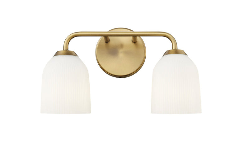 Millennium 22302-VB Two Light Vanity, Vintage Brass