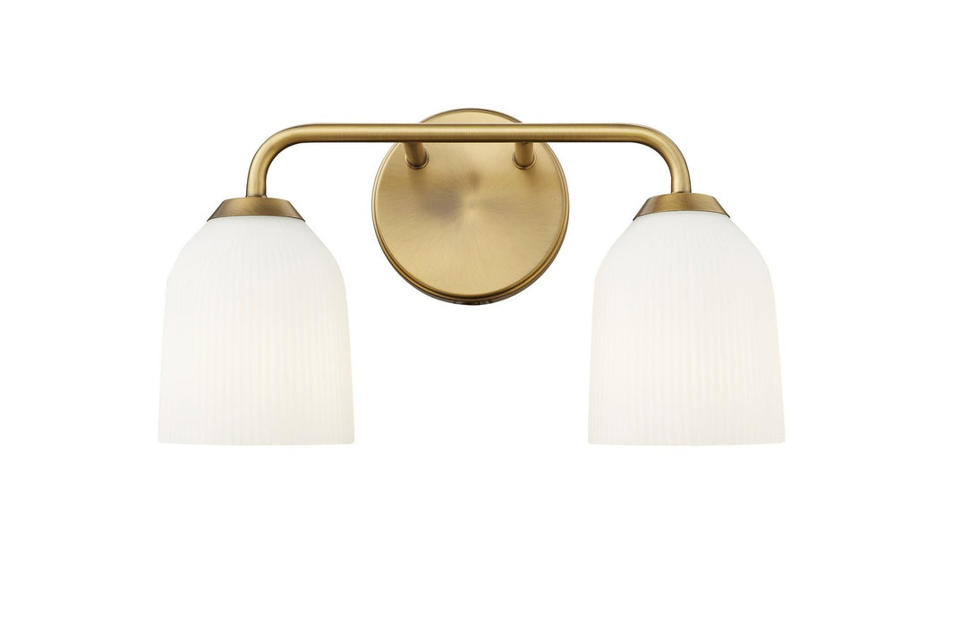Millennium 22302-VB Two Light Vanity, Vintage Brass