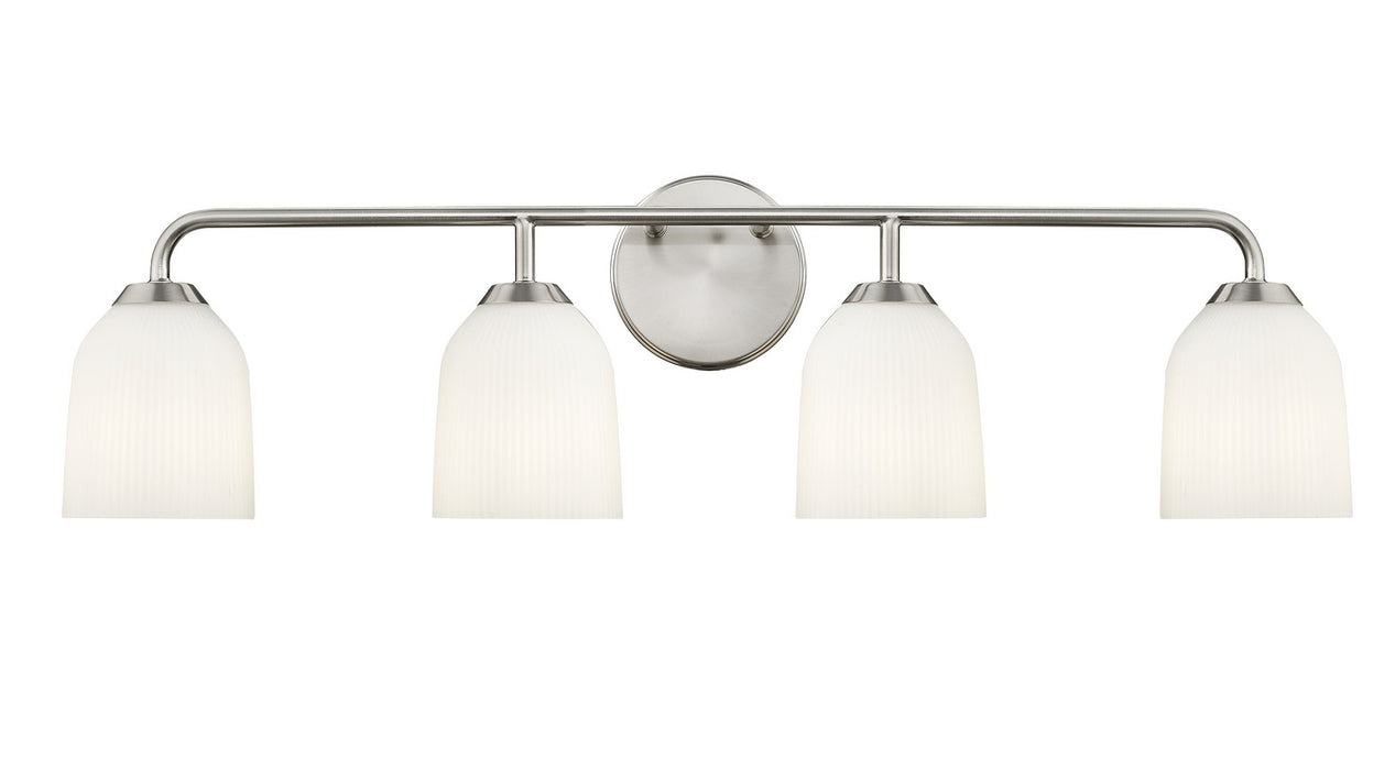 Millennium 22304-BN Four Light Vanity, Brushed Nickel
