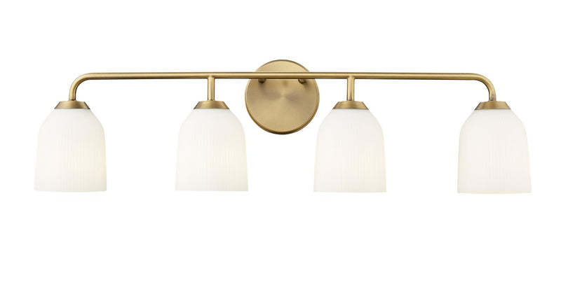 Millennium 22304-VB Four Light Vanity, Vintage Brass