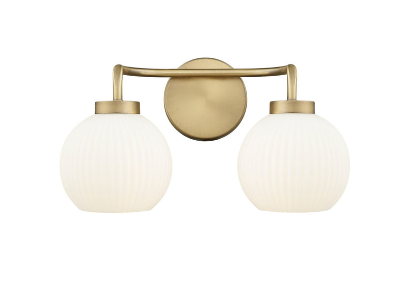 Millennium 22402-VB Two Light Vanity, Vintage Brass
