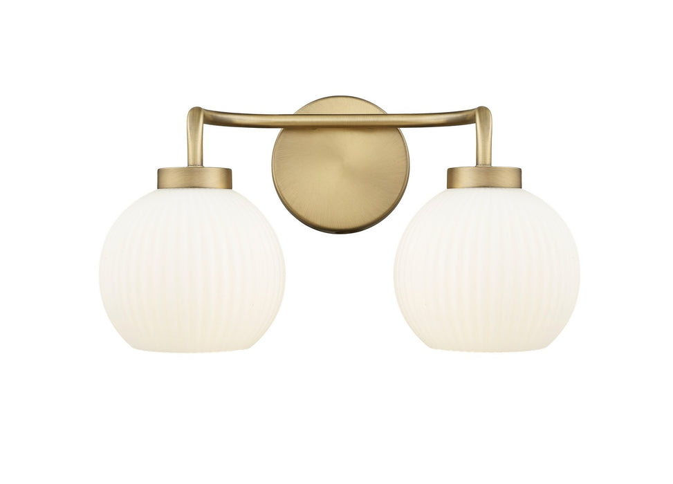 Millennium 22402-VB Two Light Vanity, Vintage Brass