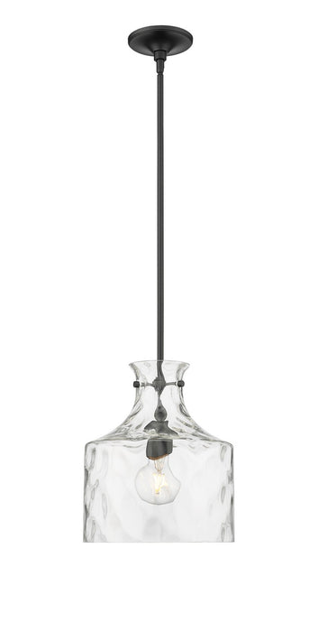Millennium 22601-MB One Light Pendant, Matte Black