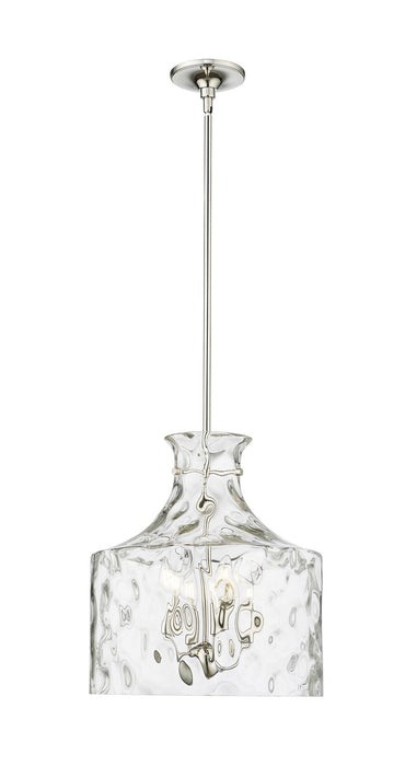 Millennium 22604-PN Four Light Pendant, Polished Nickel