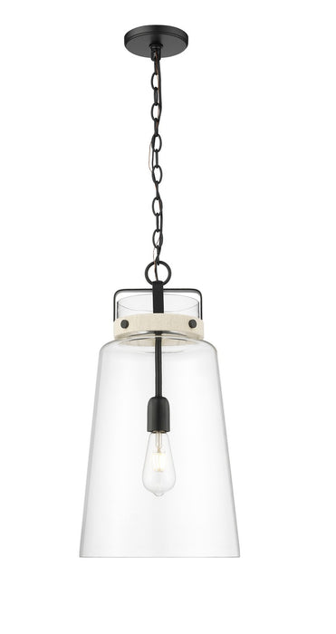 Millennium 22701-MB One Light Pendant, Matte Black