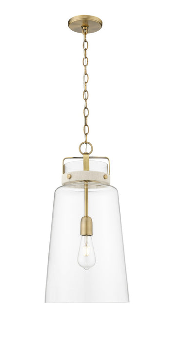 Millennium 22701-VB One Light Pendant, Vintage Brass
