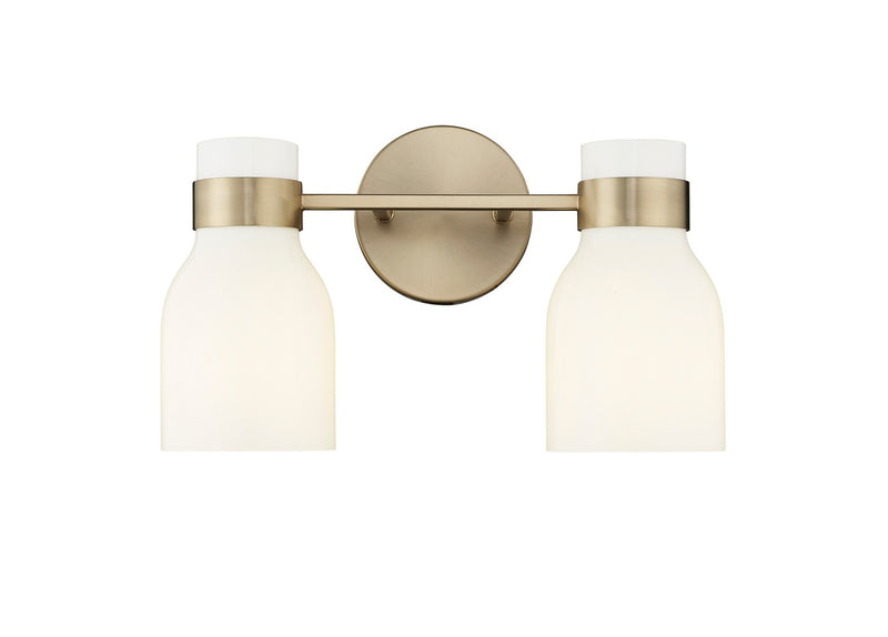 Millennium 23002-MG Two Light Vanity, Modern Gold