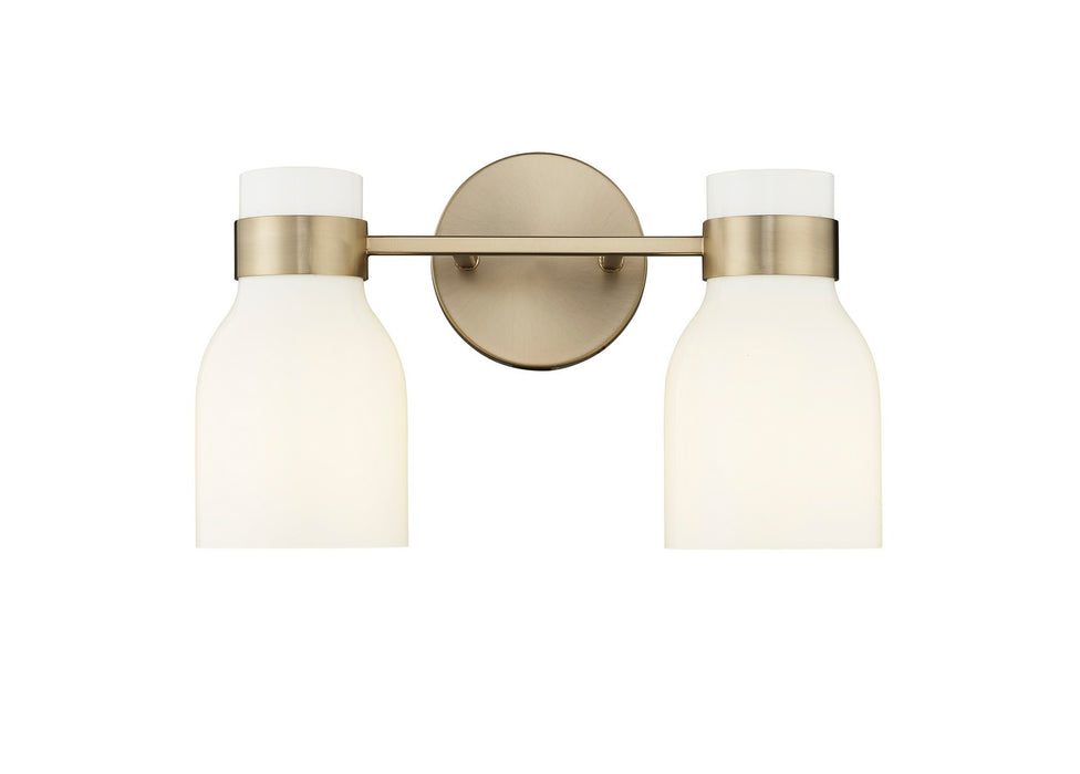 Millennium 23002-MG Two Light Vanity, Modern Gold