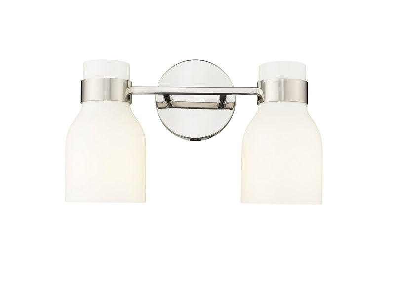 Millennium 23002-PN Two Light Vanity, Polished Nickel