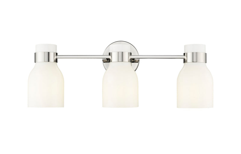 Millennium 23003-PN Three Light Vanity, Polished Nickel