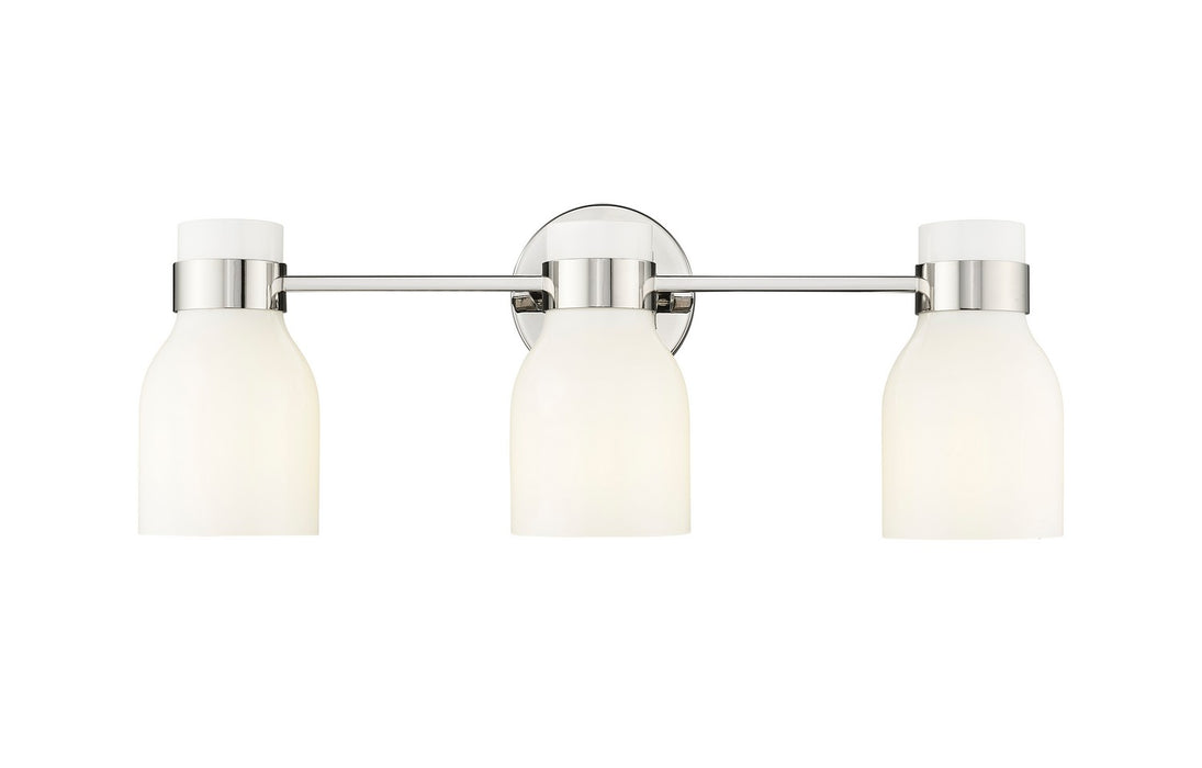 Millennium 23003-PN Three Light Vanity, Polished Nickel