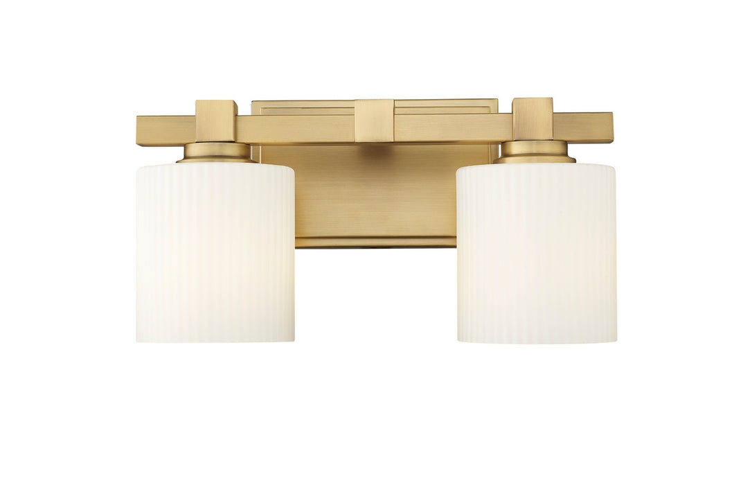 Millennium 23102-VB Two Light Vanity, Vintage Brass