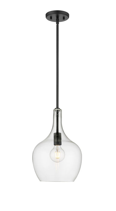 Millennium 28401-MB One Light Pendant, Matte Black
