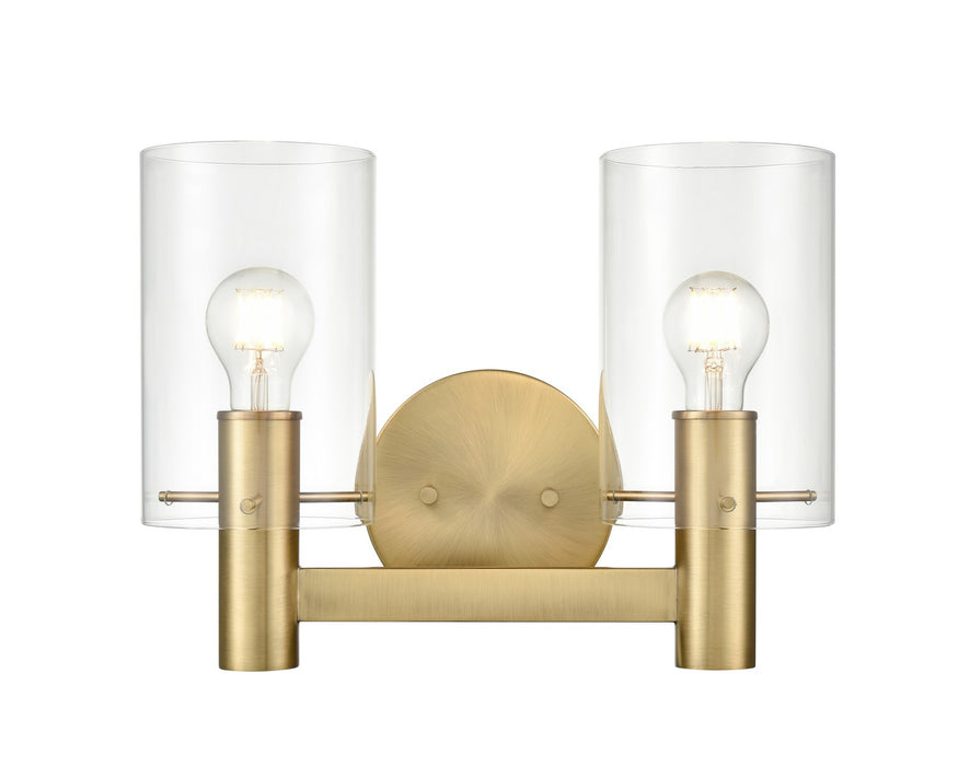 Millennium 55102-VB Two Light Vanity, Vintage Brass