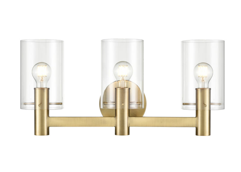 Millennium 55103-VB Three Light Vanity, Vintage Brass
