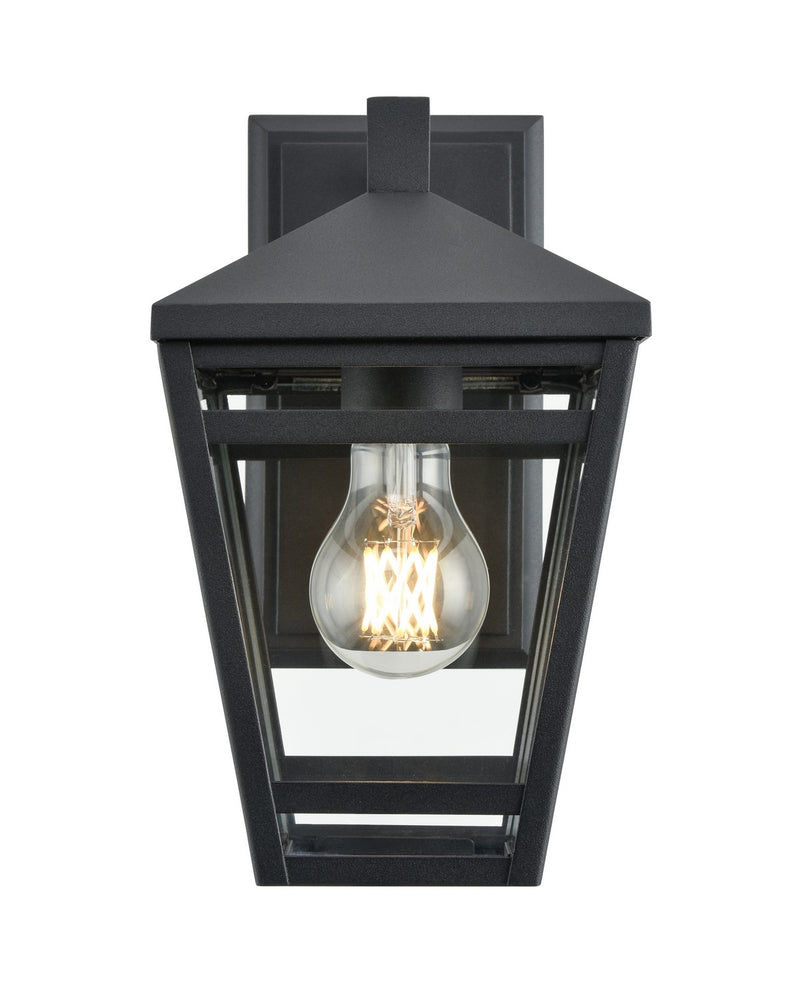 Millennium 82101-TBK One Light Outdoor Lantern, Textured Black