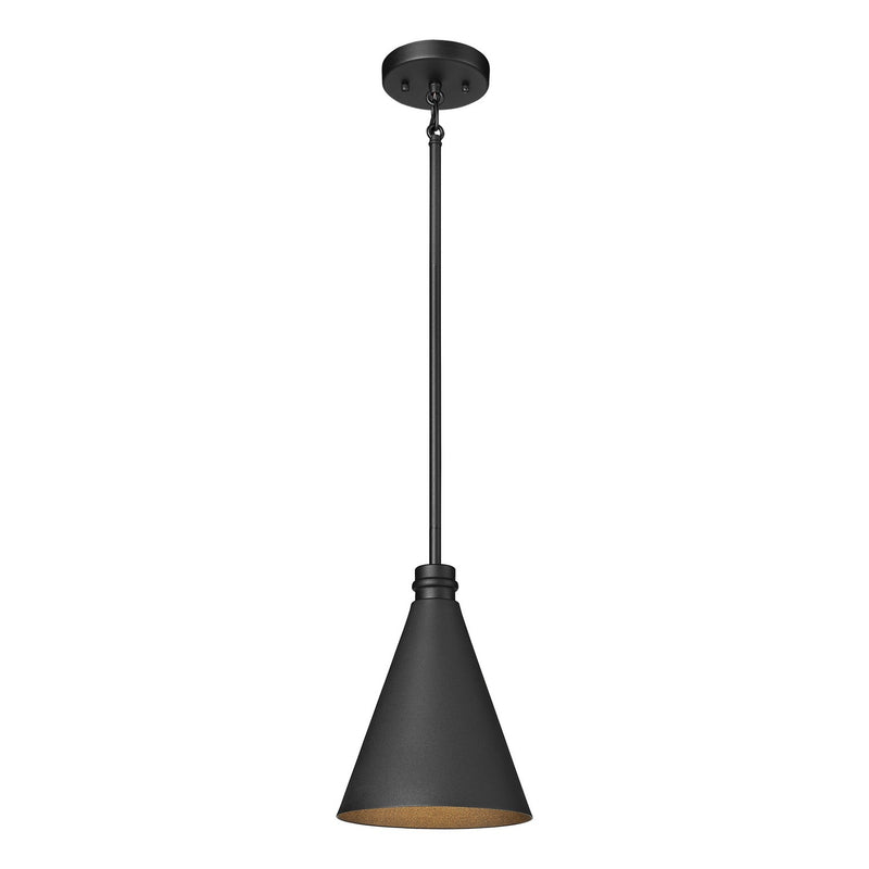 Millennium 86103-TBK One Light Outdoor Lantern, Textured Black
